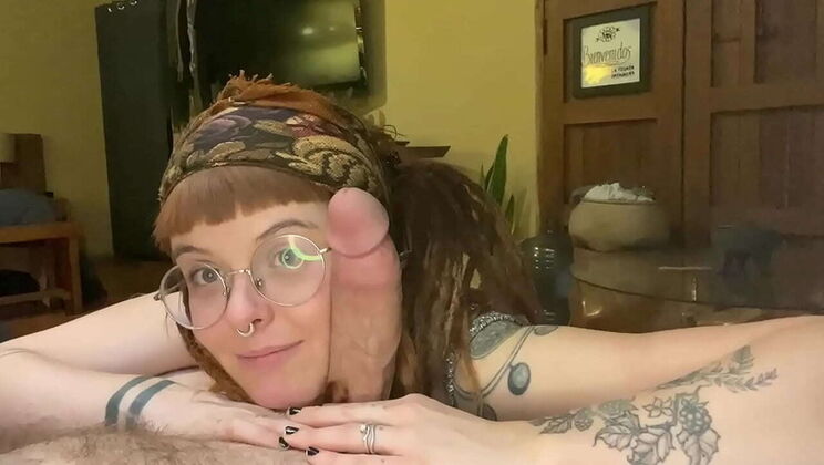 Big Dick Deepthroat Therapy with Olivia Jarden and 8InchesofBear