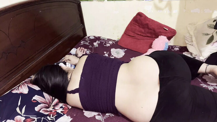 Desi Sister-in-Law Tremendous Fuck in Hindi with Dirty Talk and Creampie