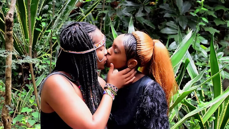 Hot African Lesbians Licking Pussy and Squirting in Homemade Amateur Video