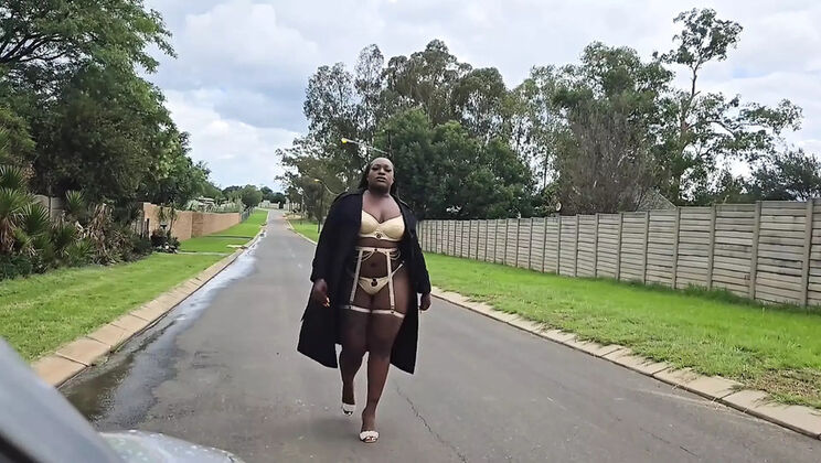 Big Ass MILF Takes BBC Doggy Style in Homemade African Sex Tape