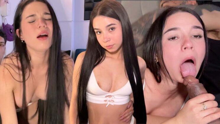 Hot 18yo Latina teen rides me with her tight pussy - Blowketing