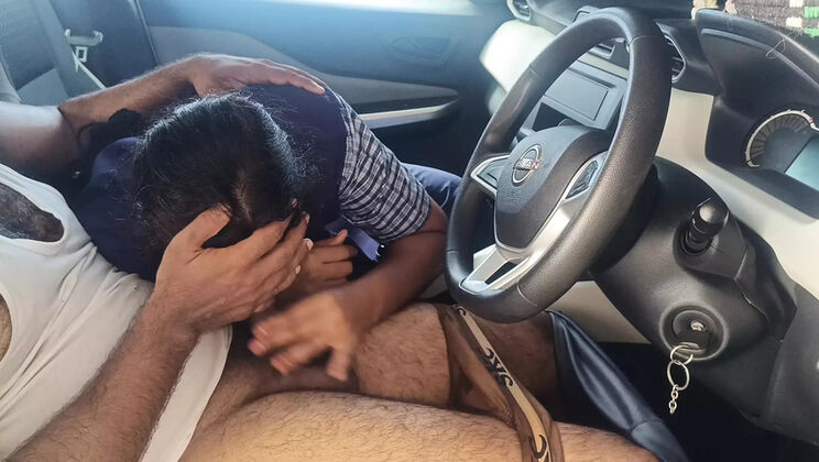 Hot Indian School Girl In Uniform Fucked By Step Dad In Car - Part 1