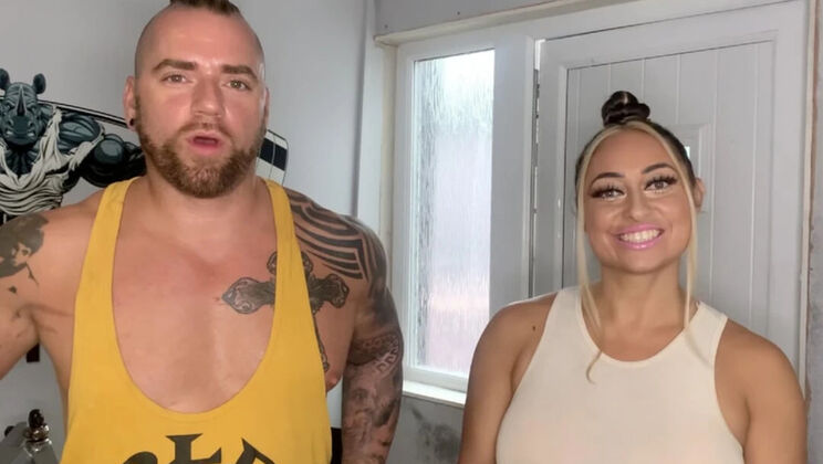 Hot Fitness Trainer Threesome with Big Tits and Big Ass - CataliaValentineXXX