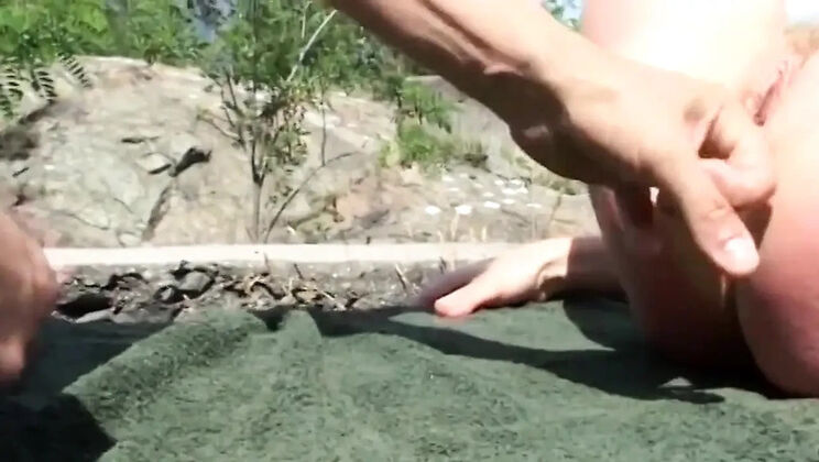 My Wife's Dirty Desires - Real Italian Amateur Blowjob Outdoor